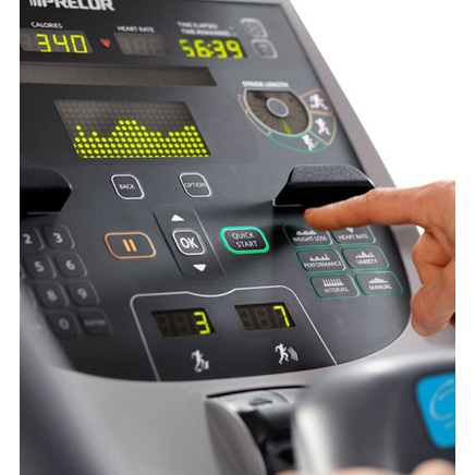 PRECOR Experience Series 830 Line Open Stride AMT 835