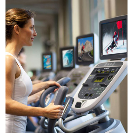 PRECOR Experience Series 830 Line Open Stride AMT 835