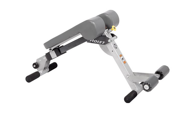 HOIST Home Bench Systems/Freeweight Products Adjustable Ab/Back Hyper Bench HF-4263
