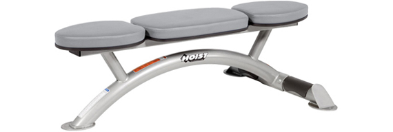 HOIST Commercial Freeweight Line Flat Bench CF-3163