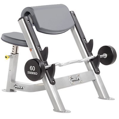 HOIST Commercial Freeweight Line Preacher Curl CF-3550