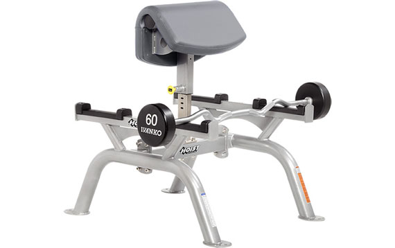 HOIST Commercial Freeweight Line Preacher Curl Standing CF-3555