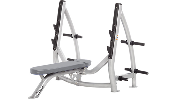 HOIST Commercial Freeweight Line Flat Olympic Bench CF-3170