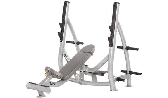 HOIST Commercial Freeweight Line Incline Olympic Bench CF-3172