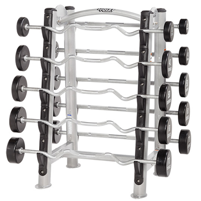 HOIST Commercial Freeweight Line Bar Rack CF-3465 
