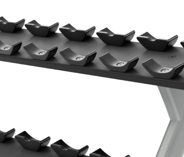 PRECOR Discovery Dumbell Rack- 10 pair DBR812