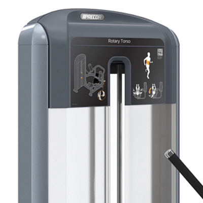 PRECOR Discovery Series Selectorised Line Rotary Torso DSL315