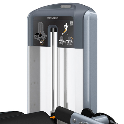 PRECOR Discovery Series Selectorised Line Prone Leg Curl DSL606
