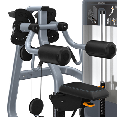 PRECOR Discovery Series Selectorised Line Lateral Raise DSL504