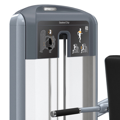 PRECOR Discovery Series Selectorised Line Seated Dip DSL215