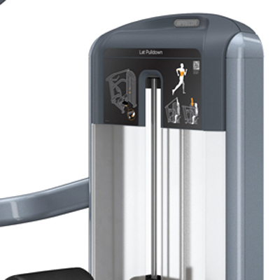 PRECOR Discovery Series Selectorised Line Lat Pulldown DSL304