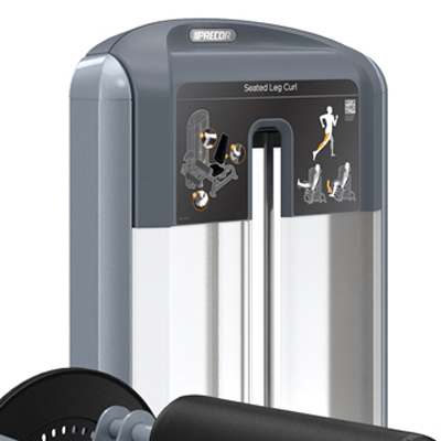 PRECOR Discovery Series Selectorised Line Seated Leg Curl DSL619