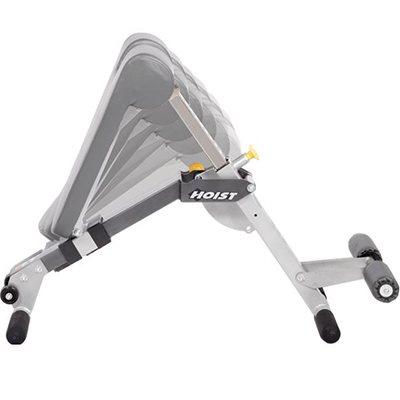 HOIST Home Bench Systems/Freeweight Products Adjustable Ab/Back Hyper Bench HF-4263
