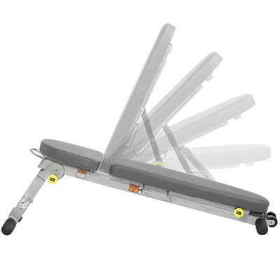 HOIST Home Bench Systems/Freeweight Products Folding Five Position Bench HF-4145