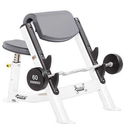 HOIST Commercial Freeweight Line Preacher Curl CF-3550