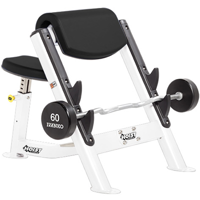 HOIST Commercial Freeweight Line Preacher Curl CF-3550
