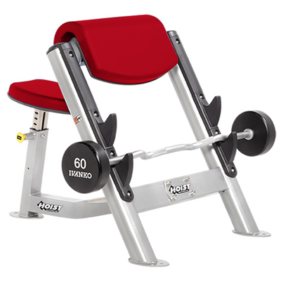 HOIST Commercial Freeweight Line Preacher Curl CF-3550