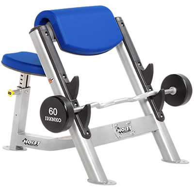 HOIST Commercial Freeweight Line Preacher Curl CF-3550