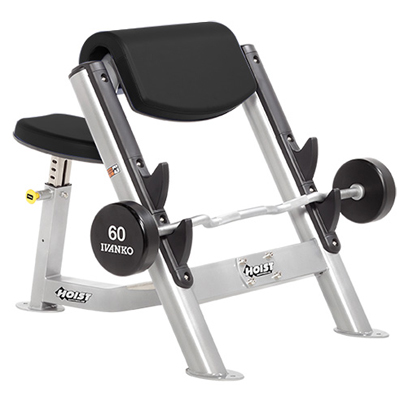 HOIST Commercial Freeweight Line Preacher Curl CF-3550