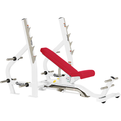 HOIST Commercial Freeweight Line Three Way Olympic Bench Flat/Incline/Decline CF-2179