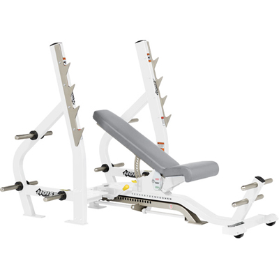 HOIST Commercial Freeweight Line Three Way Olympic Bench Flat/Incline/Decline CF-2179
