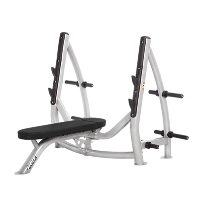 HOIST Commercial Freeweight Line Flat Olympic Bench CF-3170