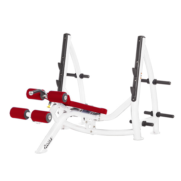 HOIST Commercial Freeweight Line Decline Olympic Bench CF-3177