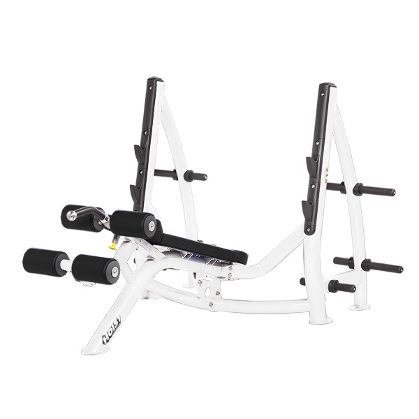 HOIST Commercial Freeweight Line Decline Olympic Bench CF-3177