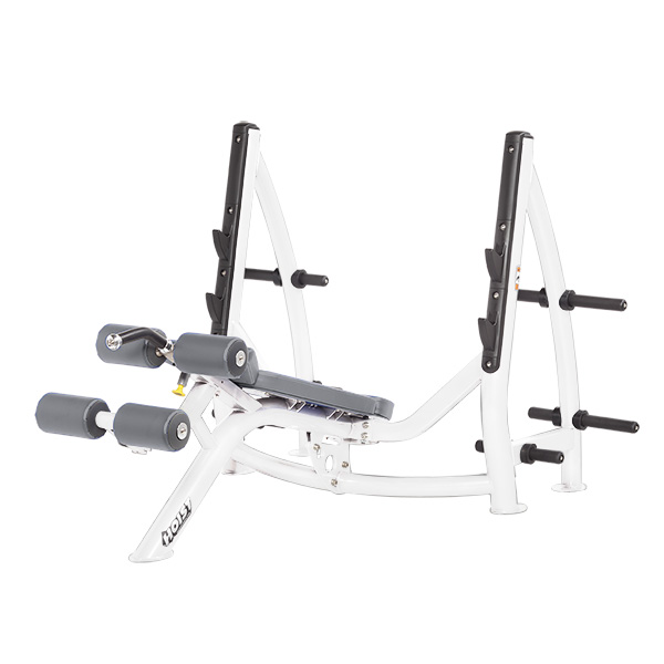 HOIST Commercial Freeweight Line Decline Olympic Bench CF-3177