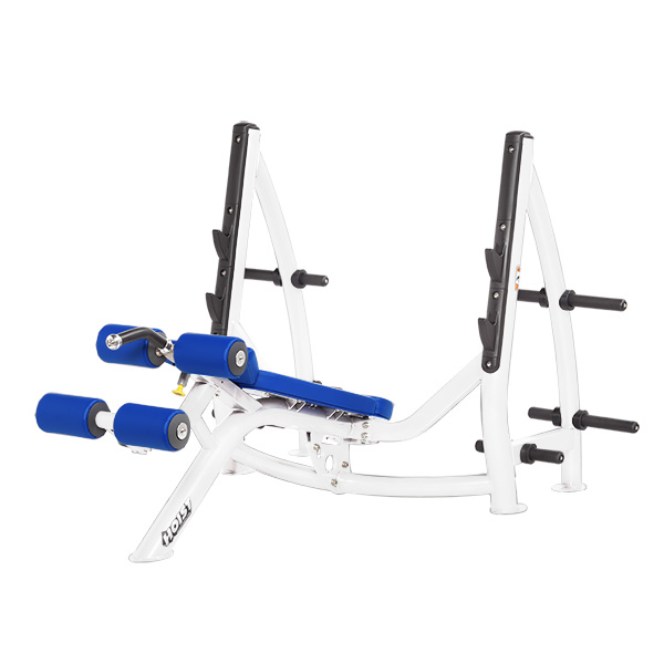 HOIST Commercial Freeweight Line Decline Olympic Bench CF-3177